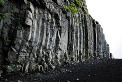 Black-beach-cliff-