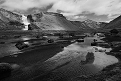 Ofaerufoss-B&W